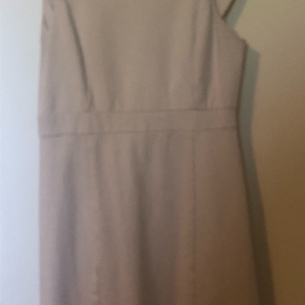 Pale pink J. Crew cotton mid length dress